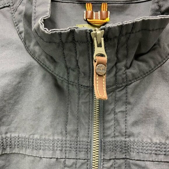 Men’s Timberland Earthkeepers canvas 1/2 zip pullover - Picture 3 of 11